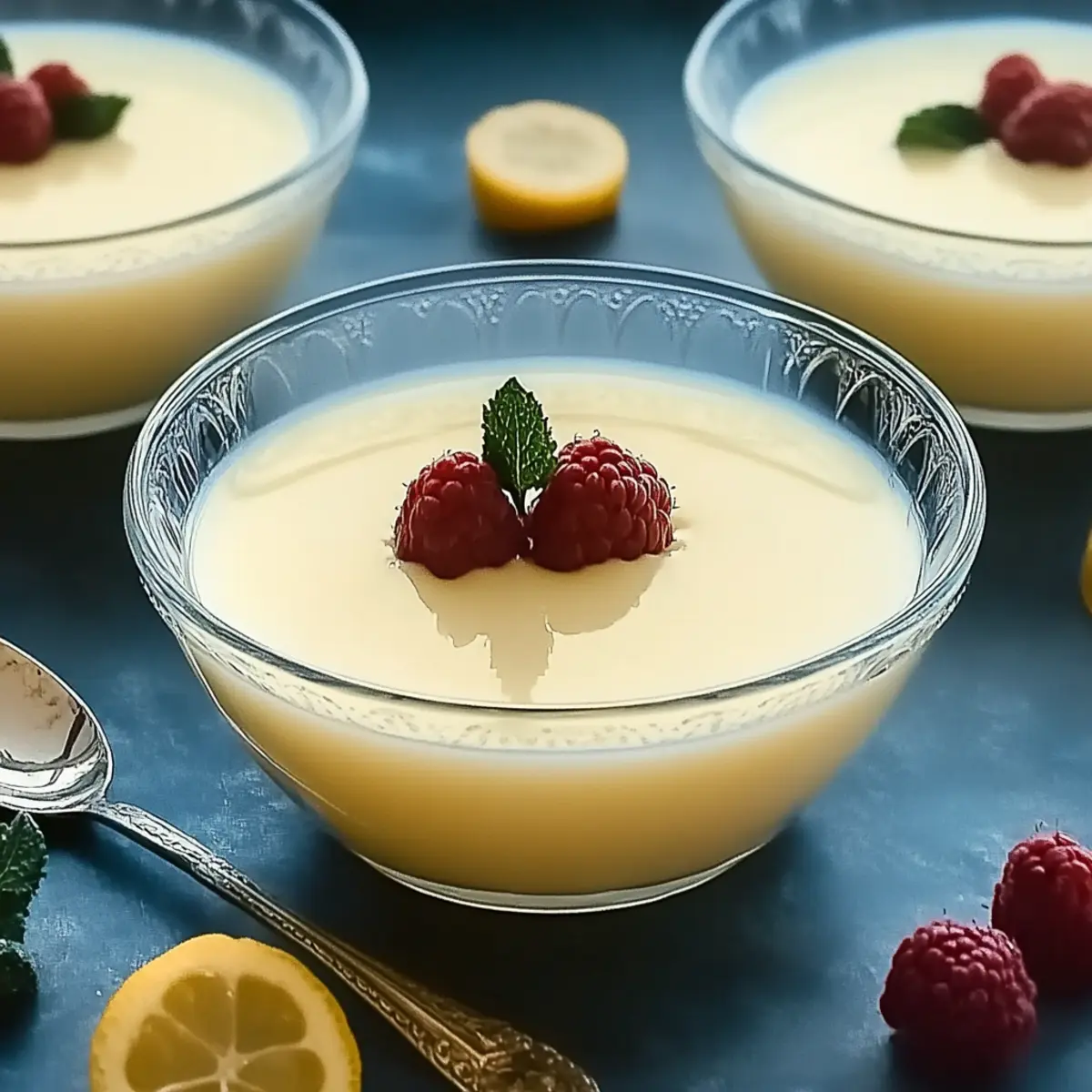 Creamy English Lemon Posset