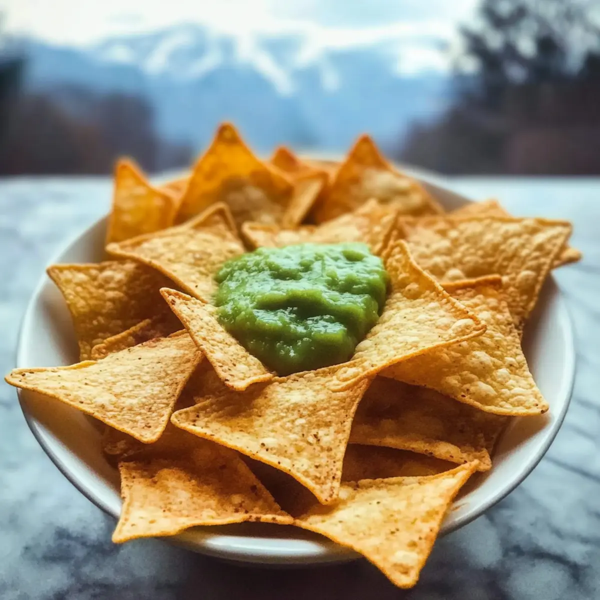 Crispy Keto Tortilla Chips