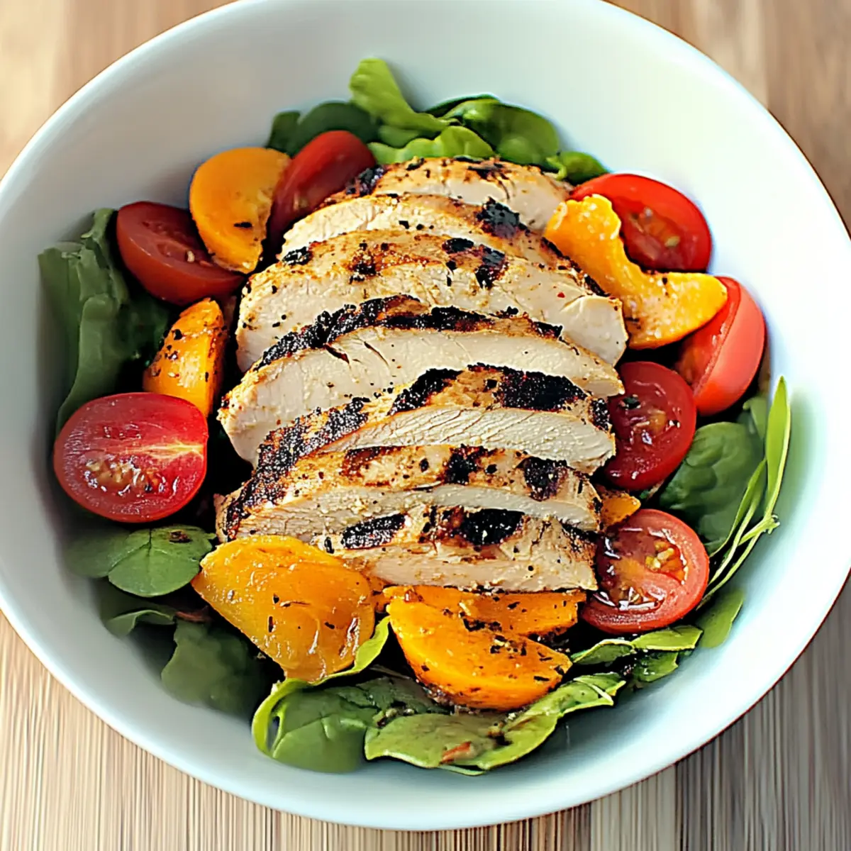 Grilled Honey-Orange Chicken Salad