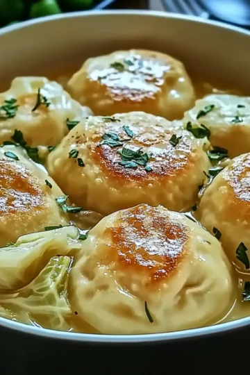 Cabbage and Dumplings