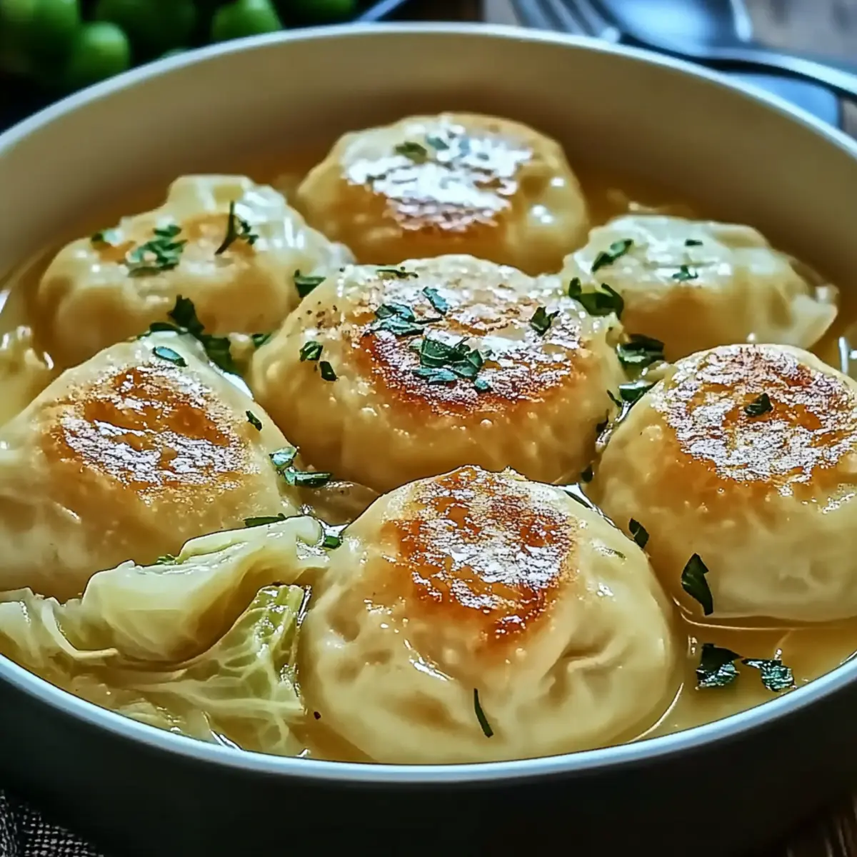 Cabbage and Dumplings