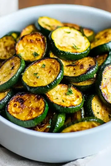 Crispy Air Fryer Zucchini and Squash