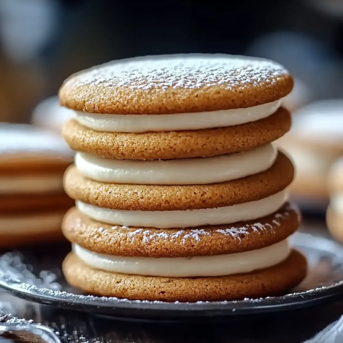 Apple Cider Whoopie Pie Cookies