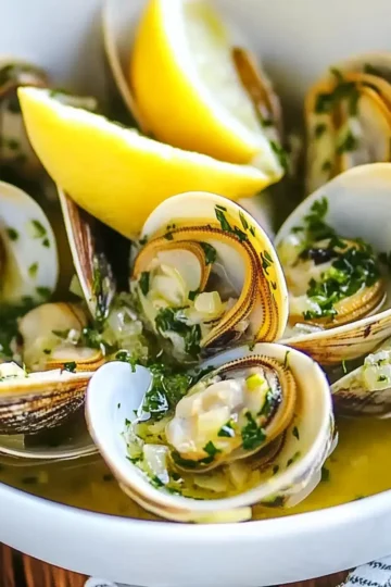Grilled Clams with Garlic Butter