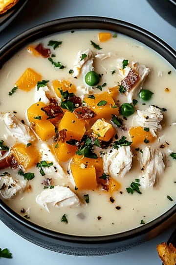 Creamy Crack Chicken Soup