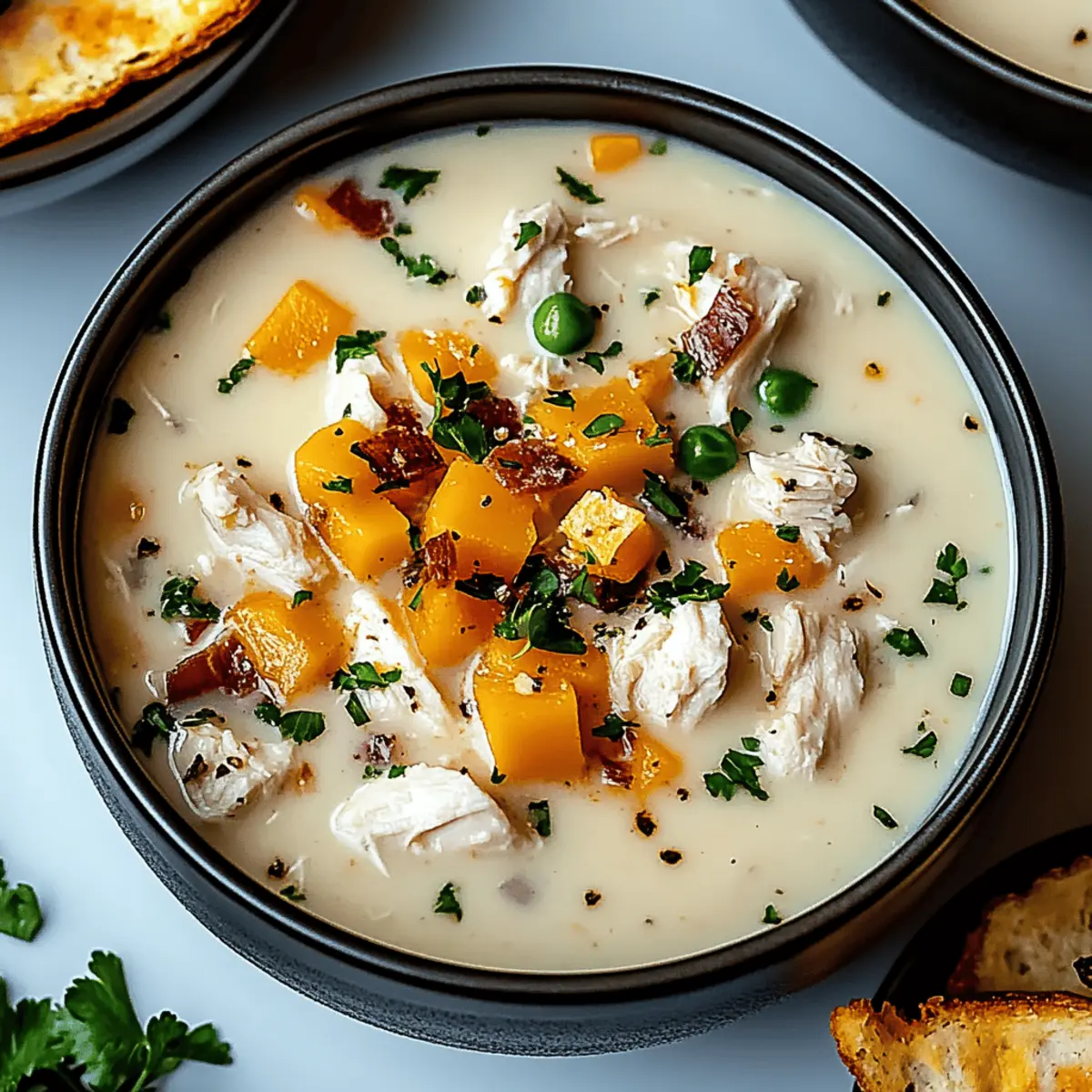 Creamy Crack Chicken Soup