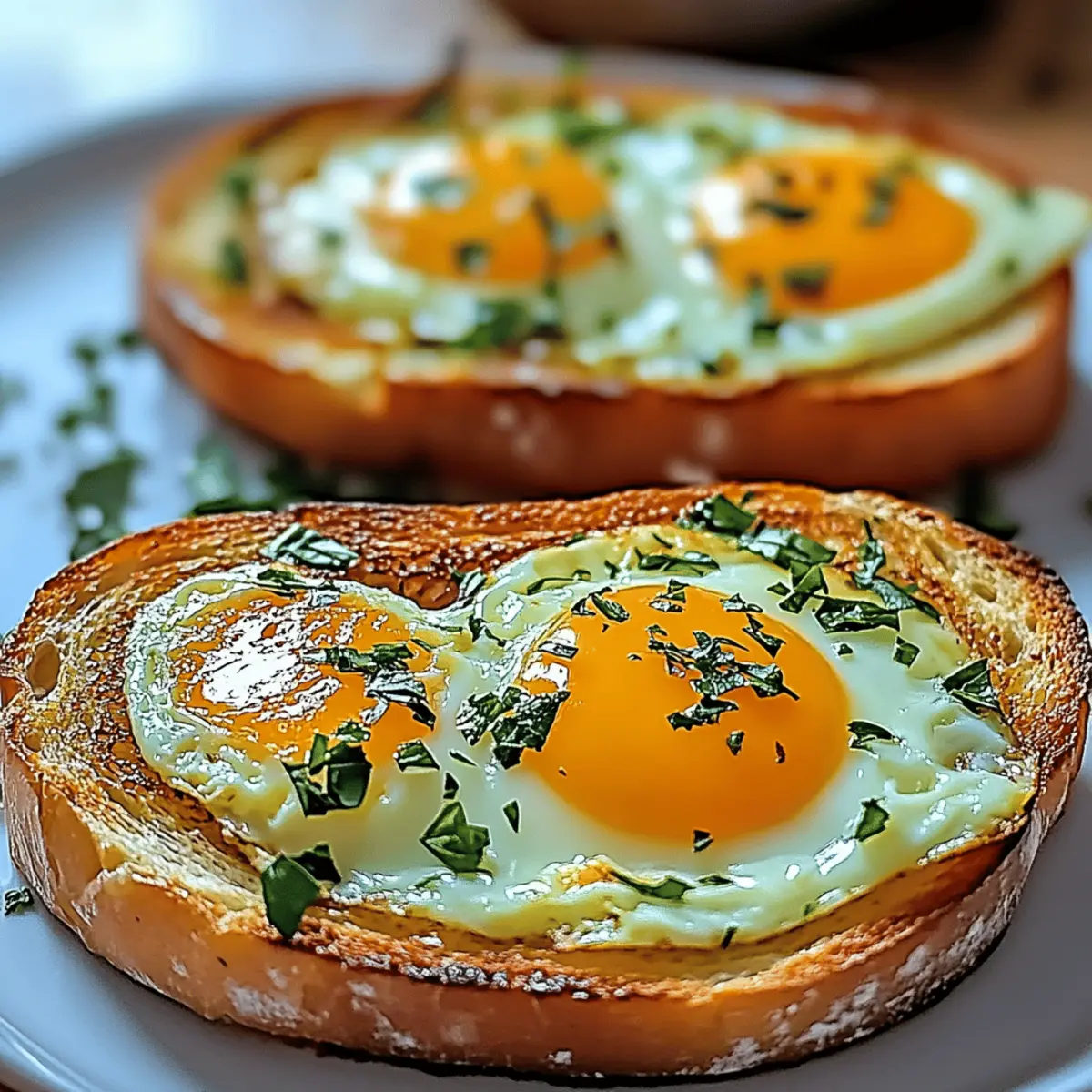 Egg and Cheese Toasts