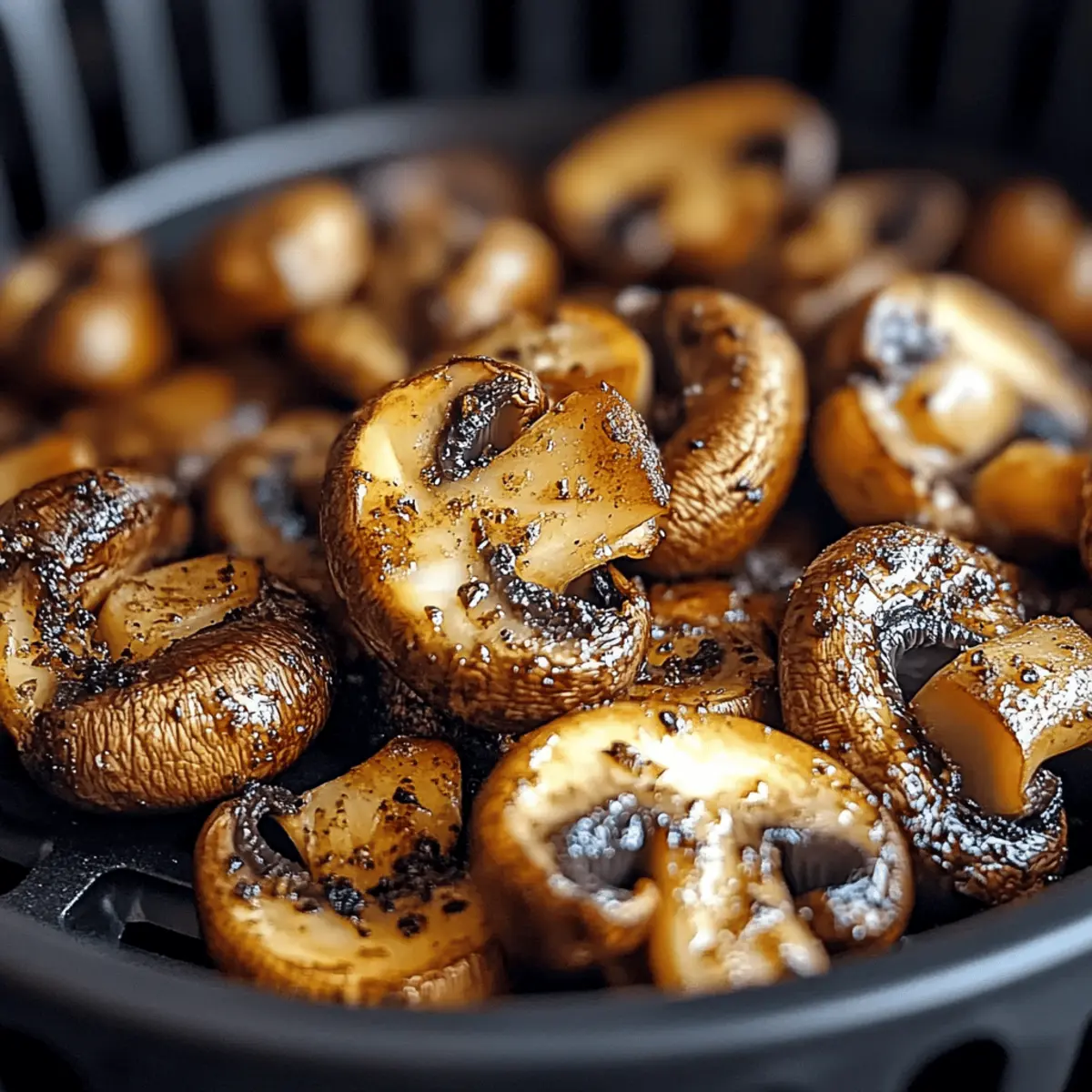 Crispy Air Fryer Mushrooms