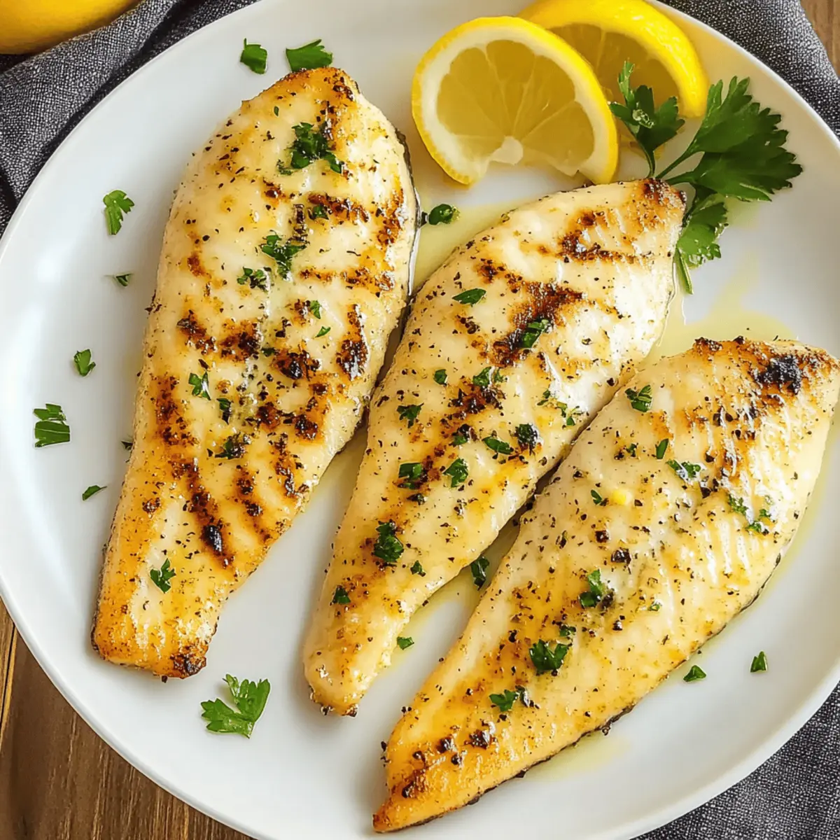 Air Fryer Tilapia with Zesty Lemon Butter Sauce
