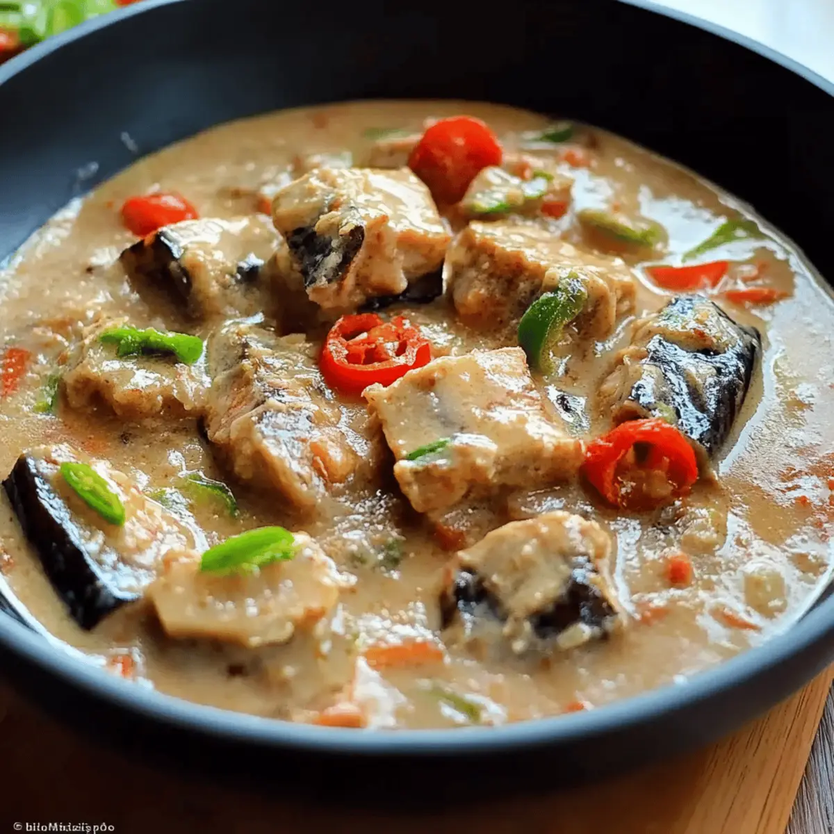 Milkfish Bicol Express