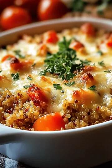 Veggie-Packed Quinoa Casserole