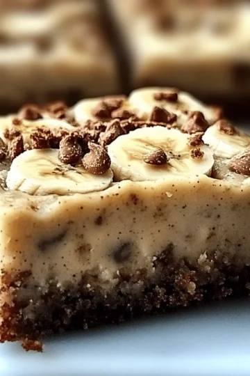 Moist Banana Bread Brownies