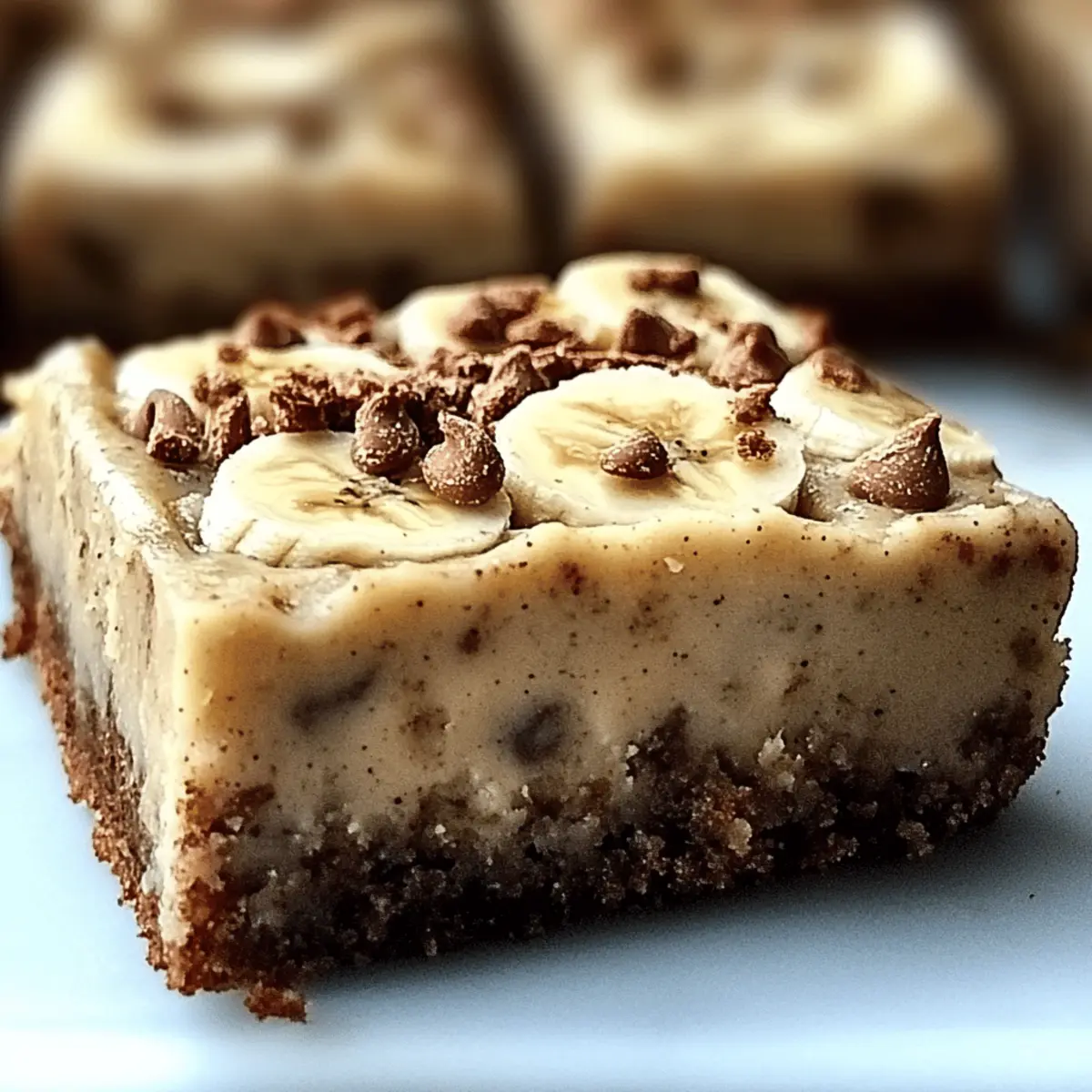 Moist Banana Bread Brownies