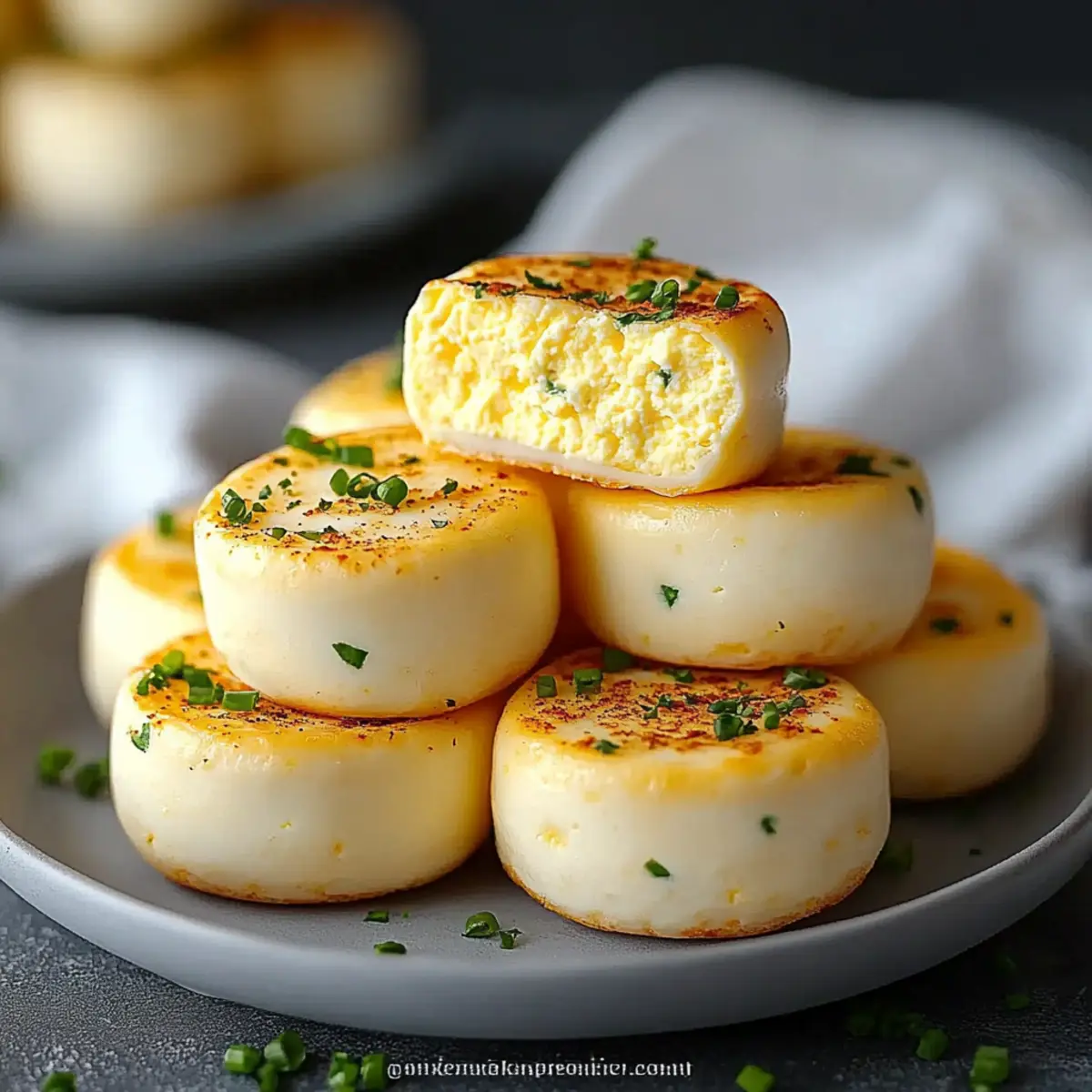 Cheesy Cottage Cheese Egg Bites