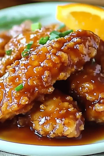 Crispy Orange Chicken