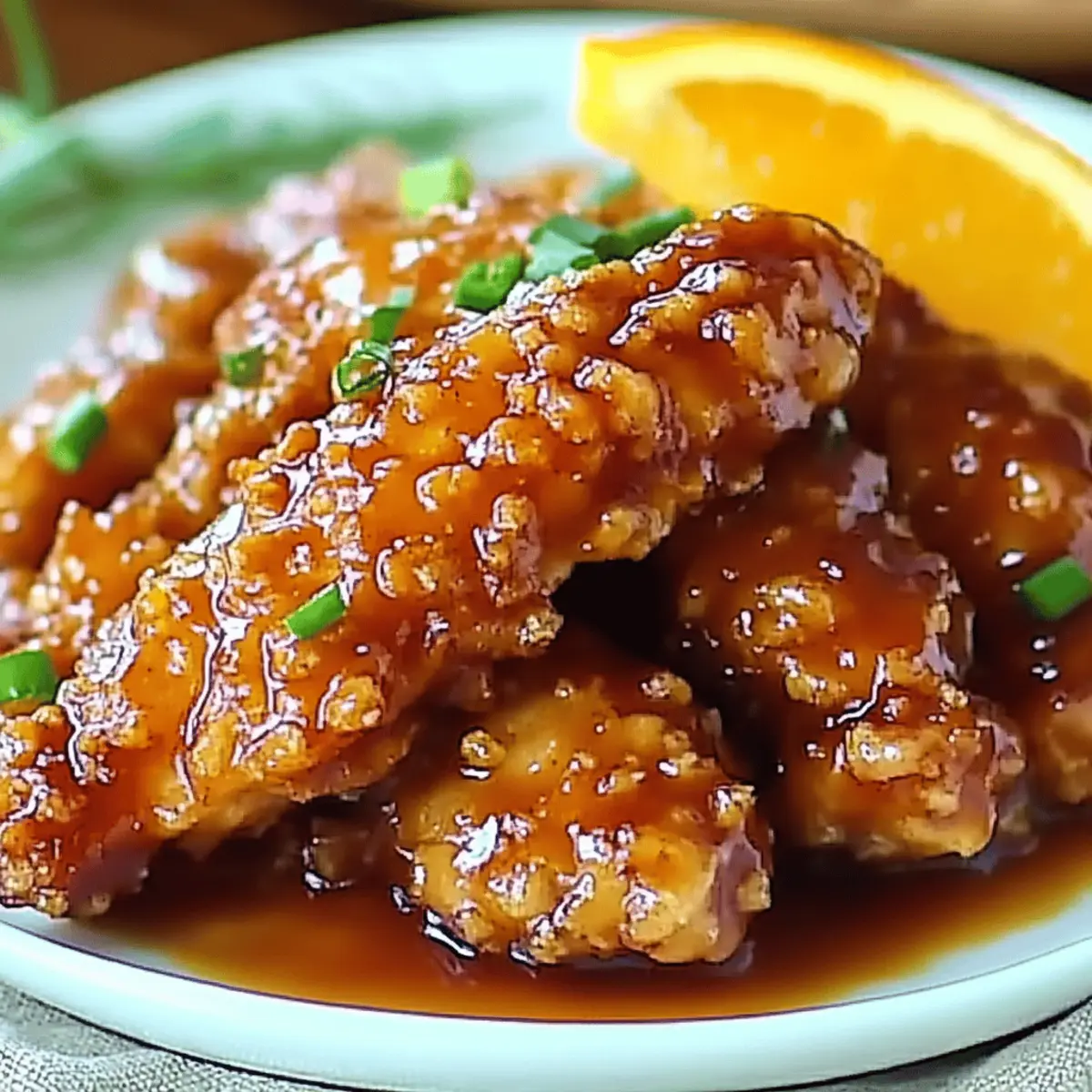 Crispy Orange Chicken