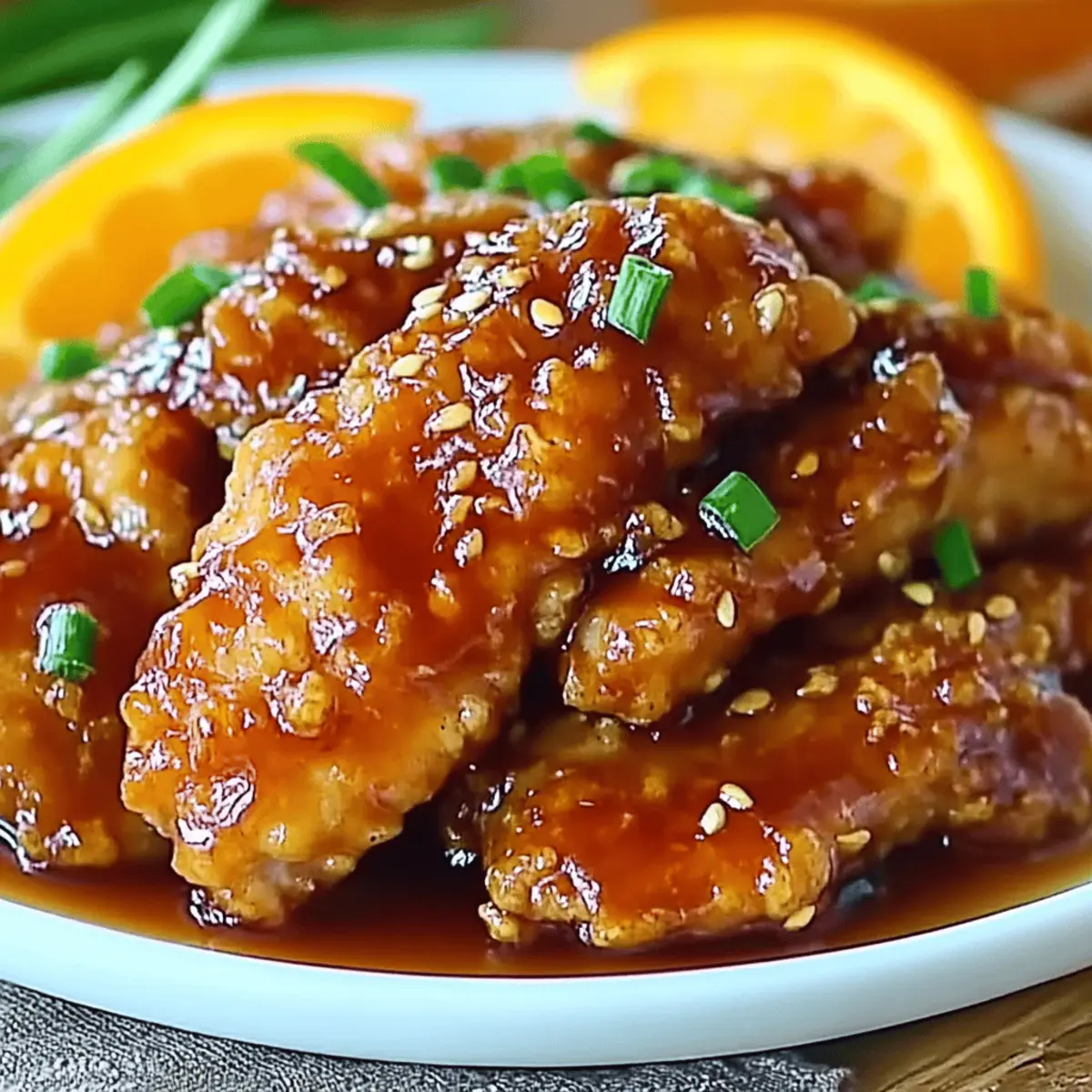 Crispy Orange Chicken