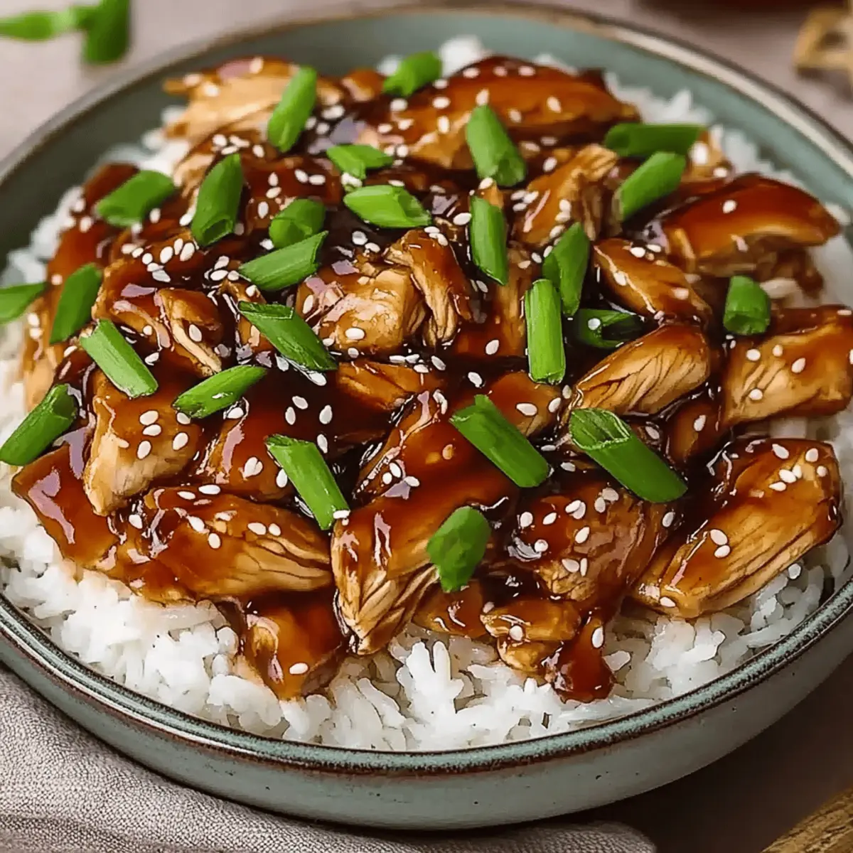 Slow Cooker Teriyaki Chicken