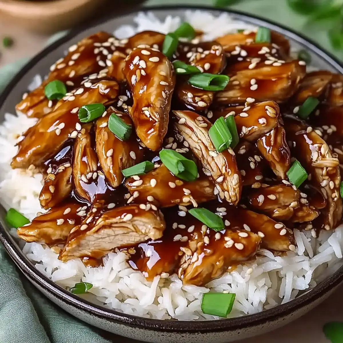 Slow Cooker Teriyaki Chicken