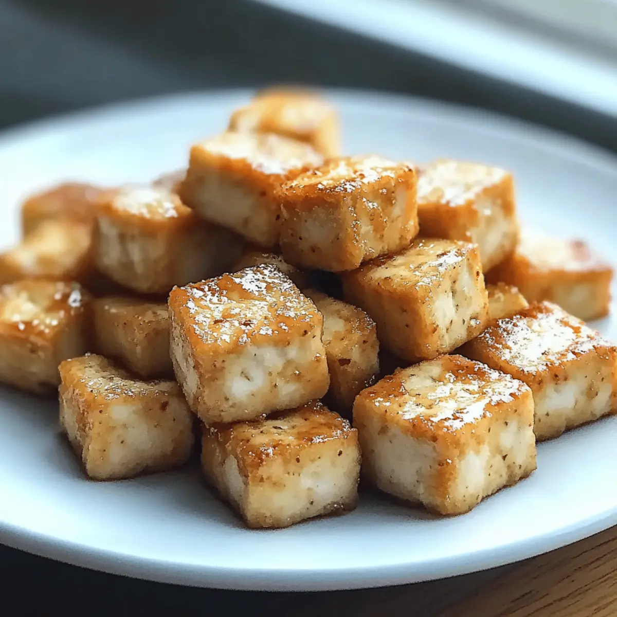 Crispy Tofu with Sweet Chili Sauce