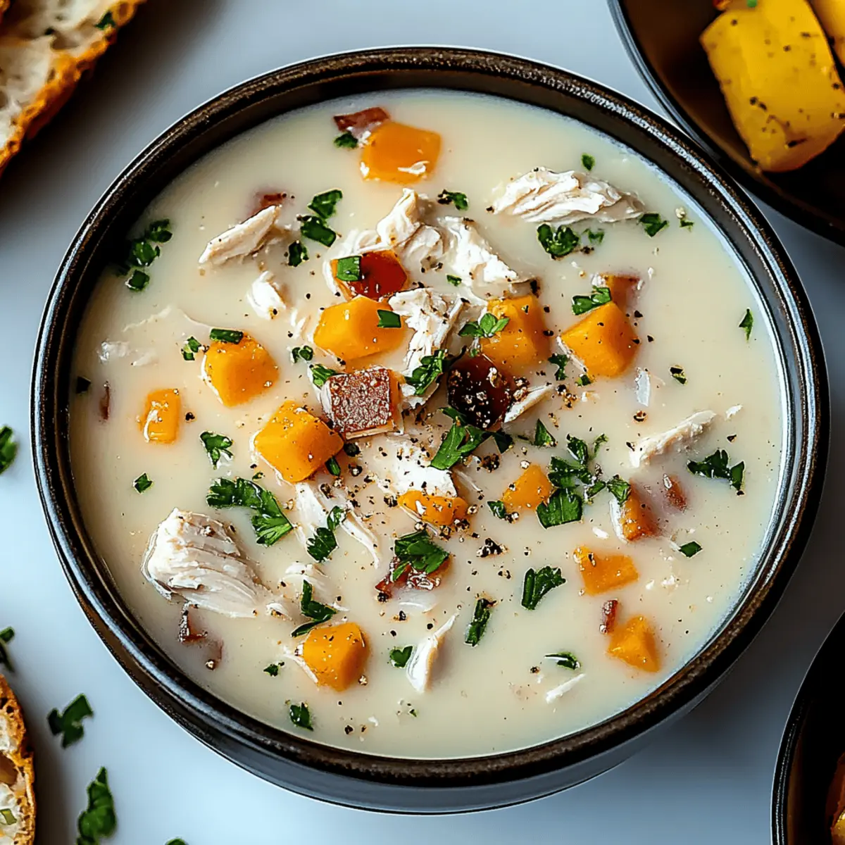 Creamy Crack Chicken Soup