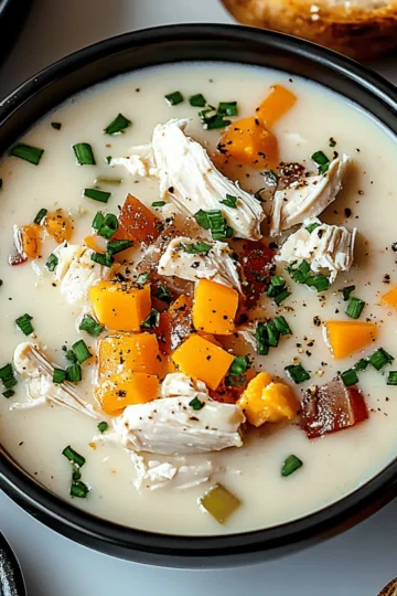 Creamy Crack Chicken Soup