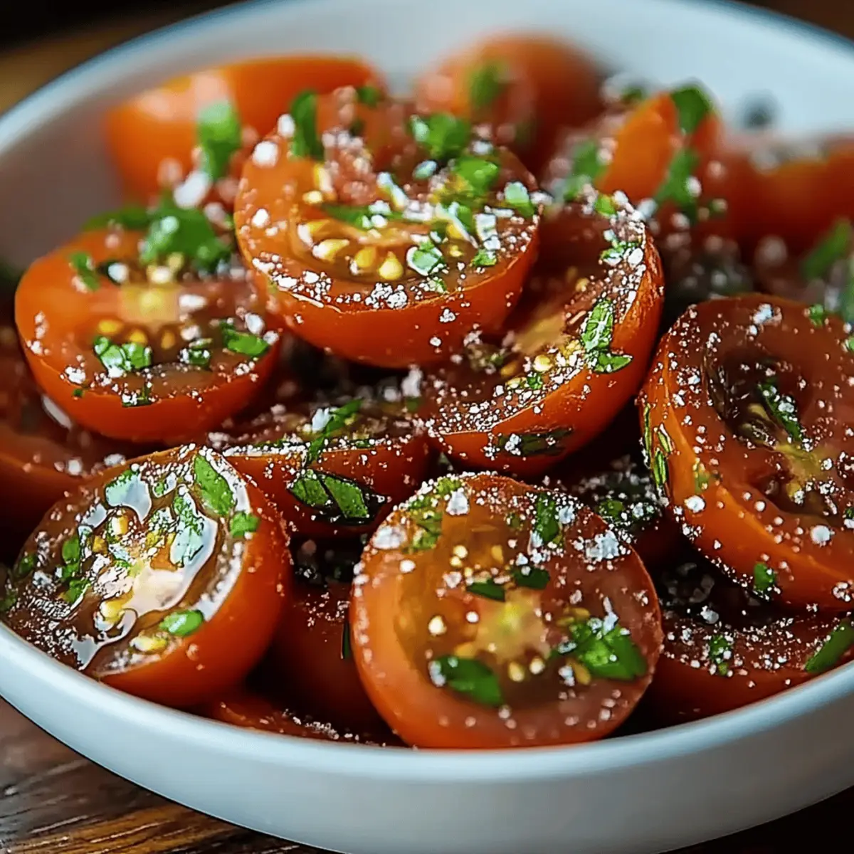 Tomato Garlic Salad