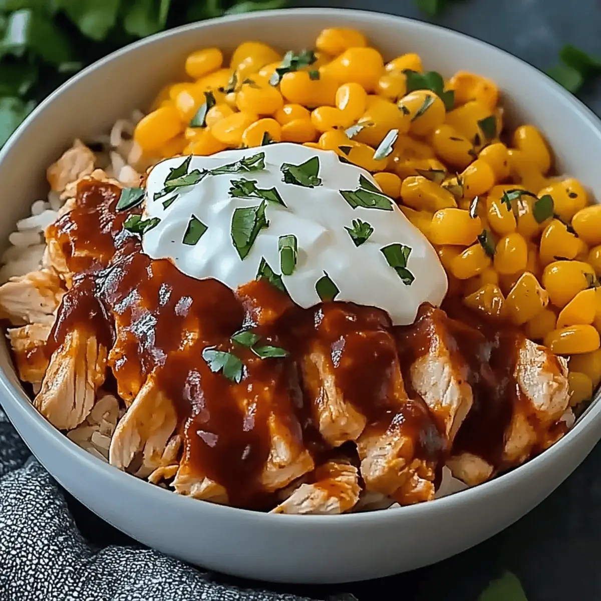 BBQ Ranch Chicken Bowl