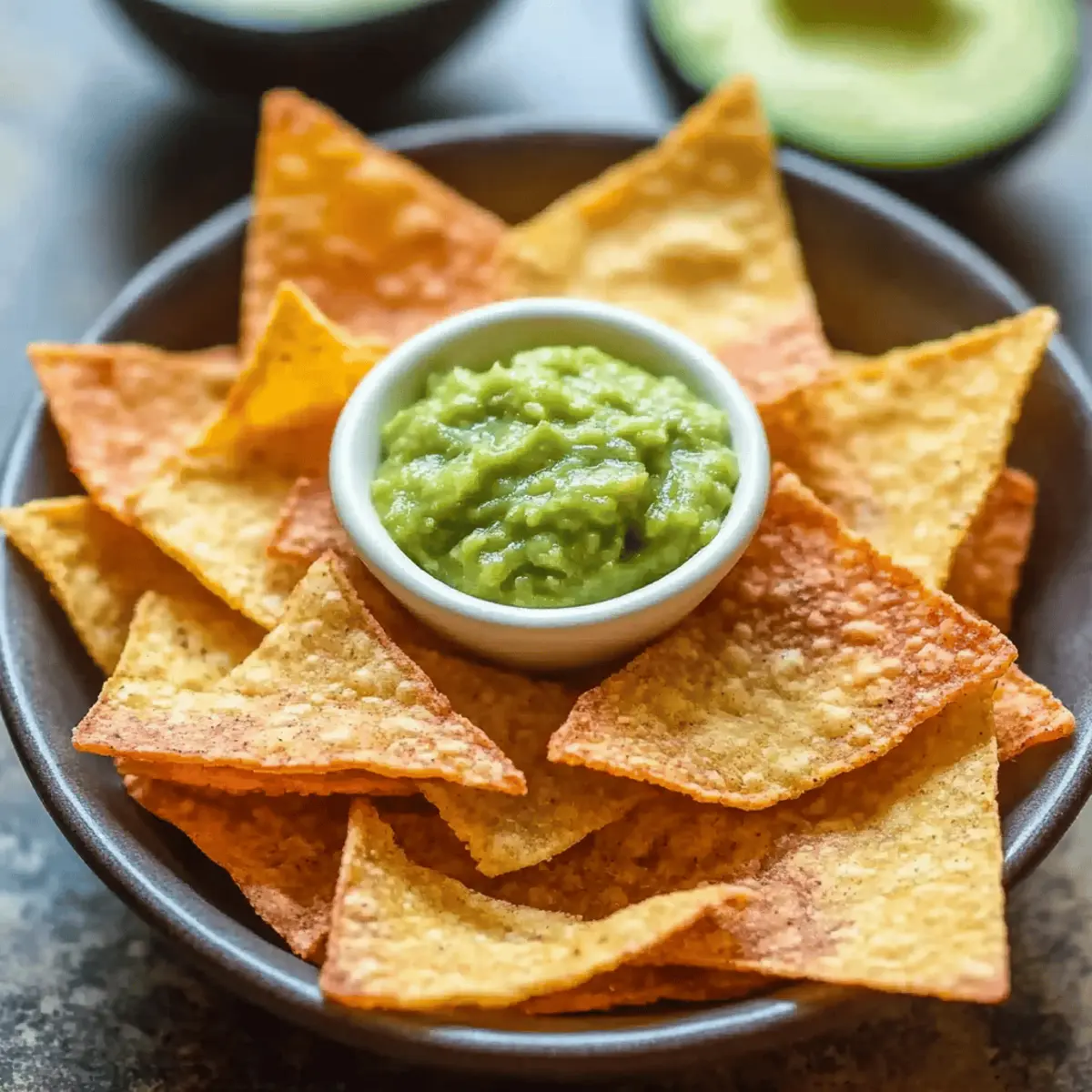 Crispy Keto Tortilla Chips