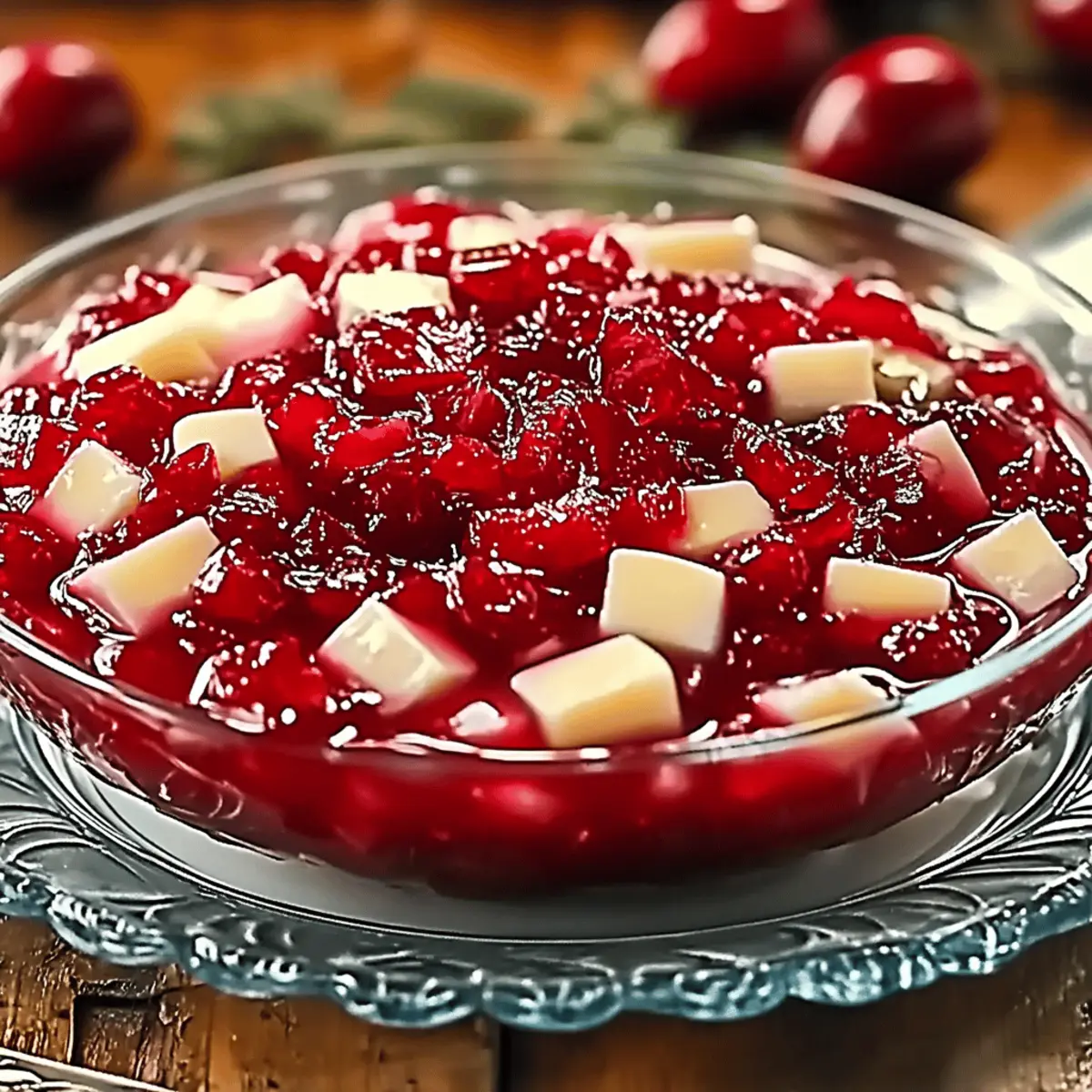 Cranberry Jell-O Salad
