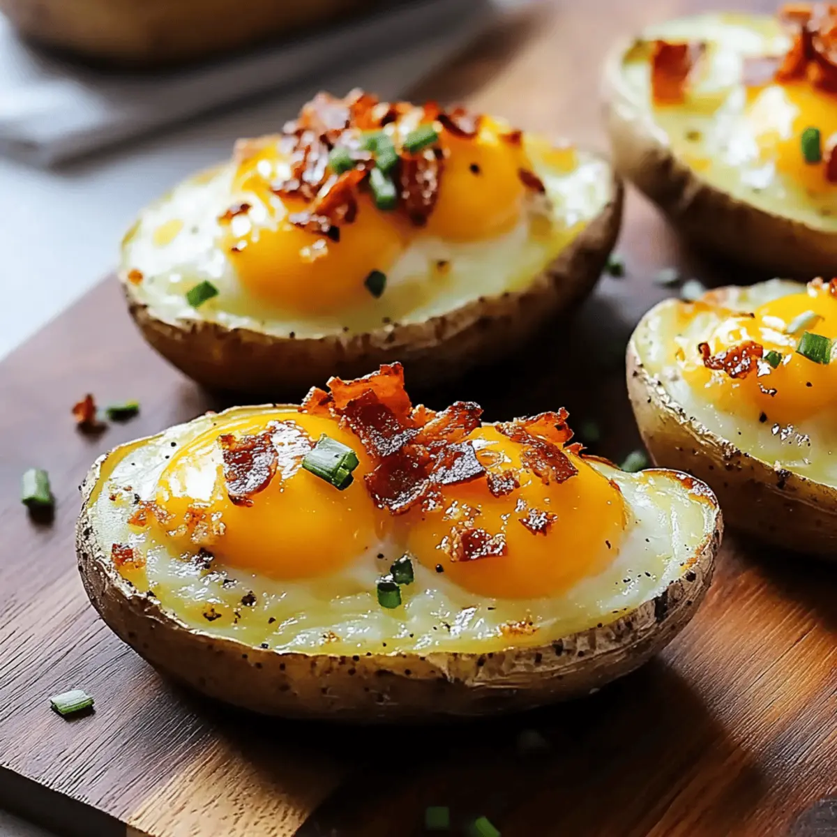 Loaded Twice-Baked Breakfast Potatoes