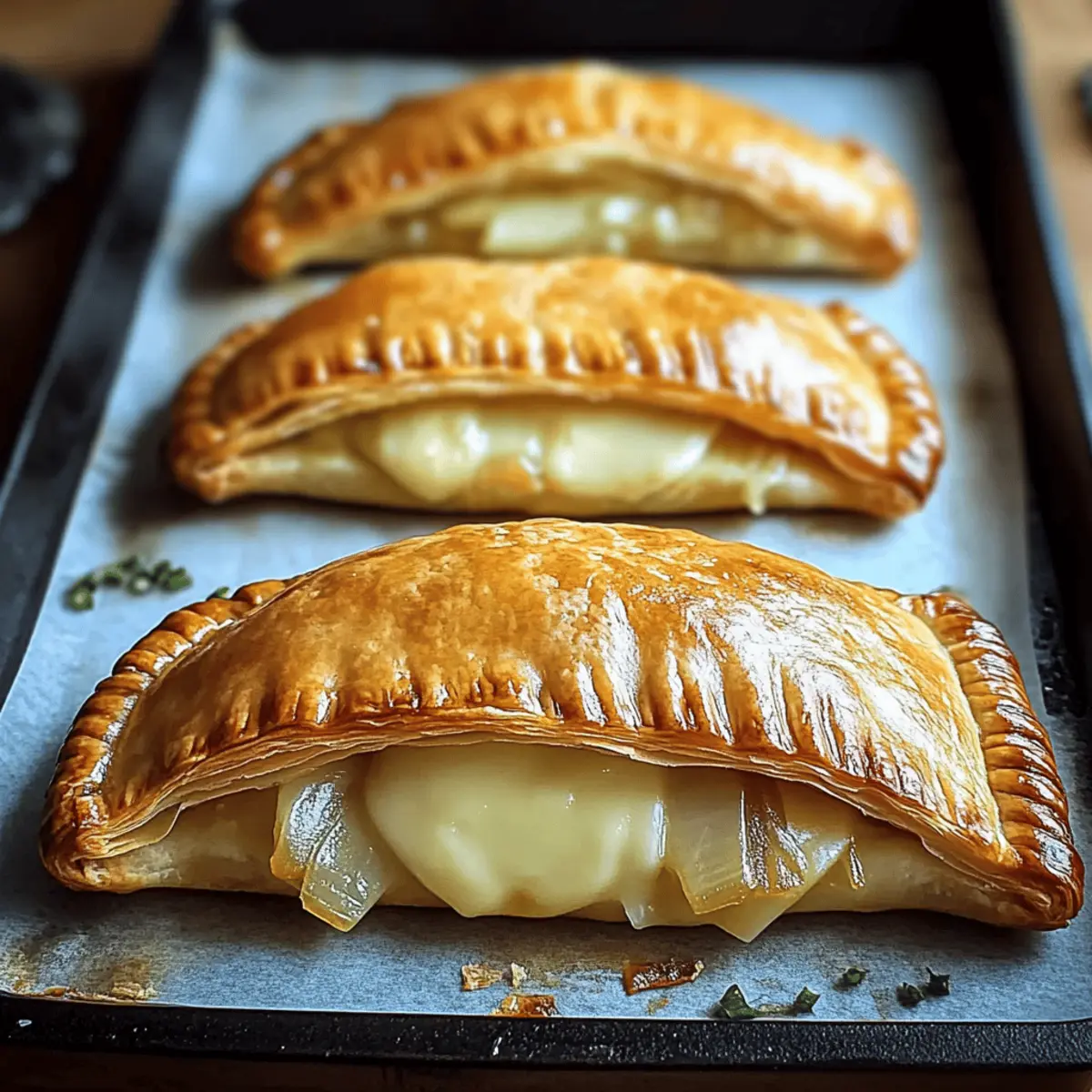 British Cheese and Onion Pasty