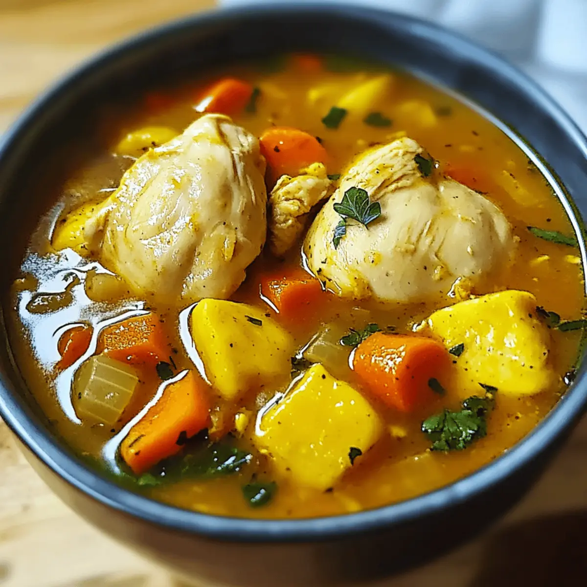 Jamaican Chicken Soup