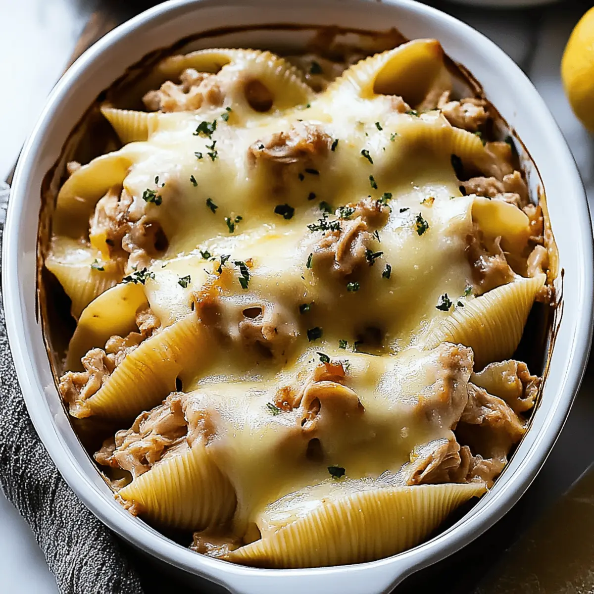 Leftover Thanksgiving Turkey Stuffed Shells
