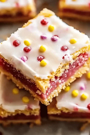 Pop Tart Cookie Bars