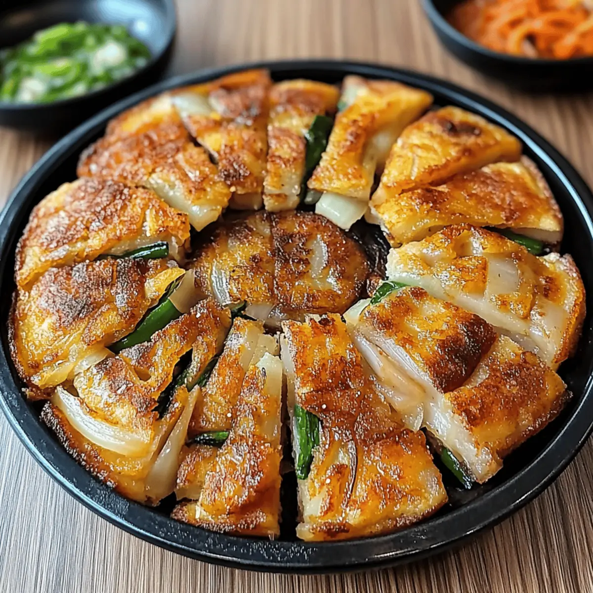 Crispy Korean Spring Onion Pancake