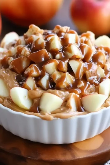 Snickers Caramel Apple Dip