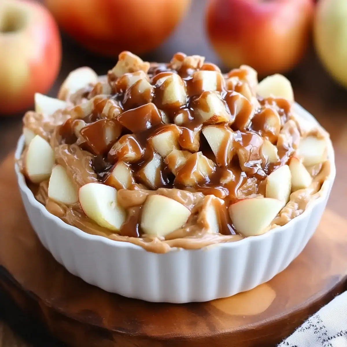 Snickers Caramel Apple Dip