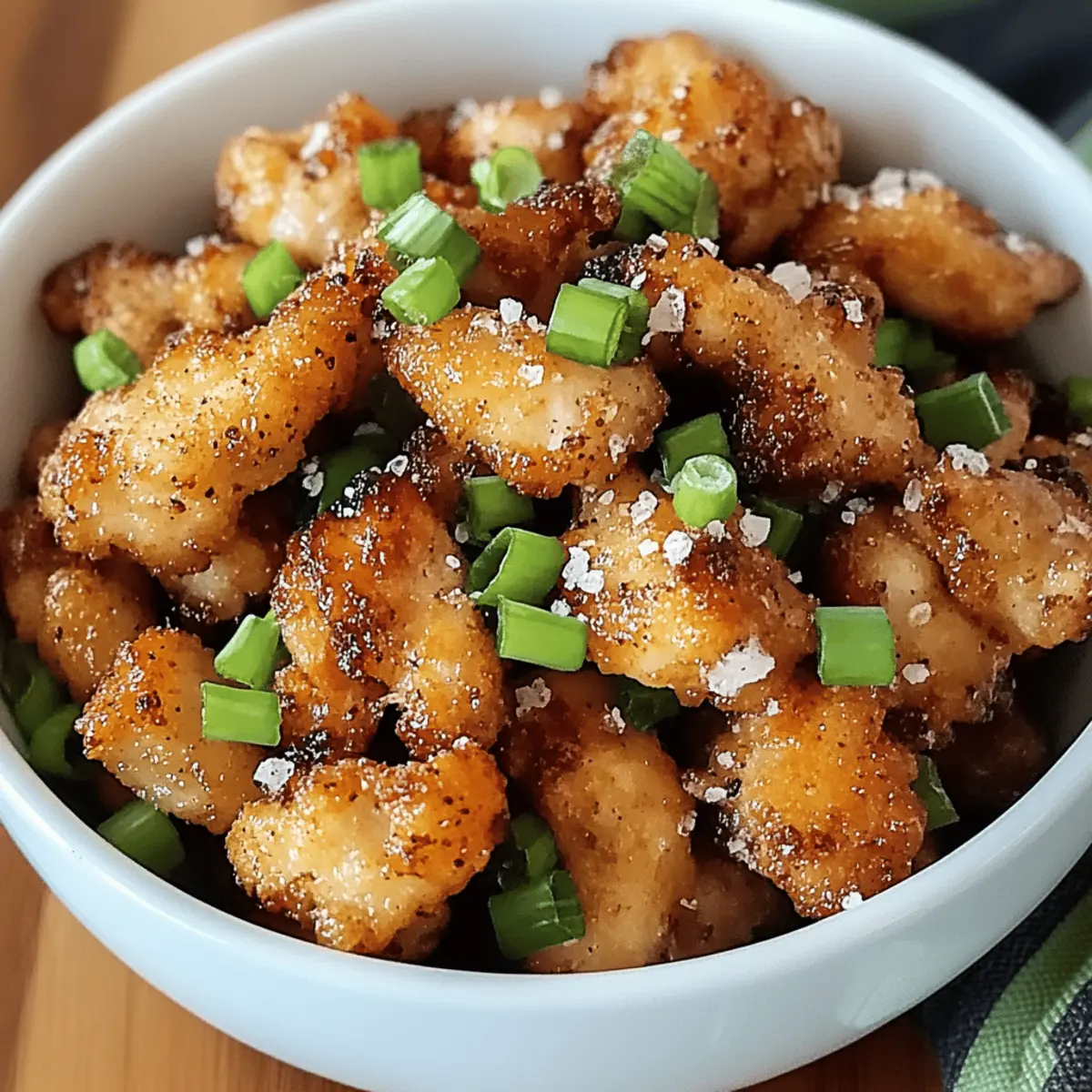 Crispy Salt and Pepper Chicken