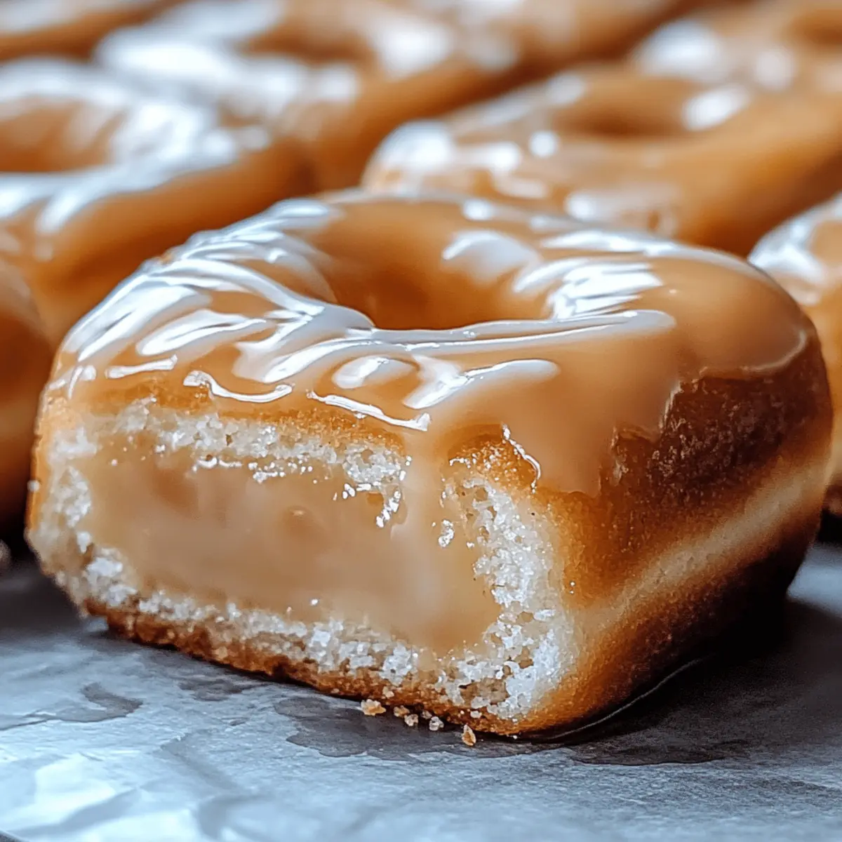 Soft Maple Donut Bars