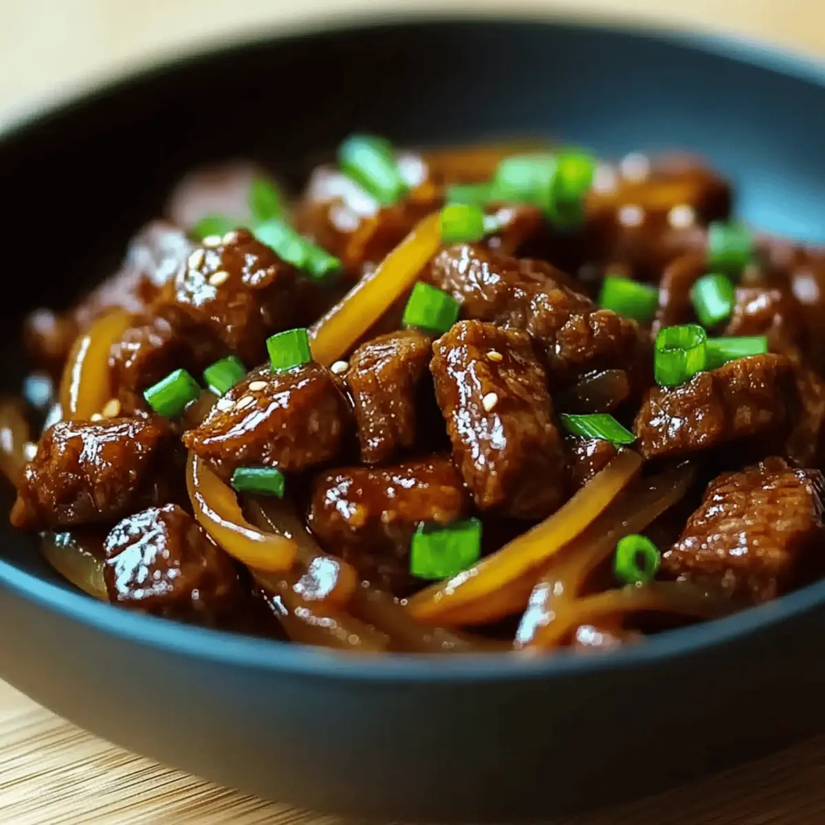 Beef and Onion Stir-Fry