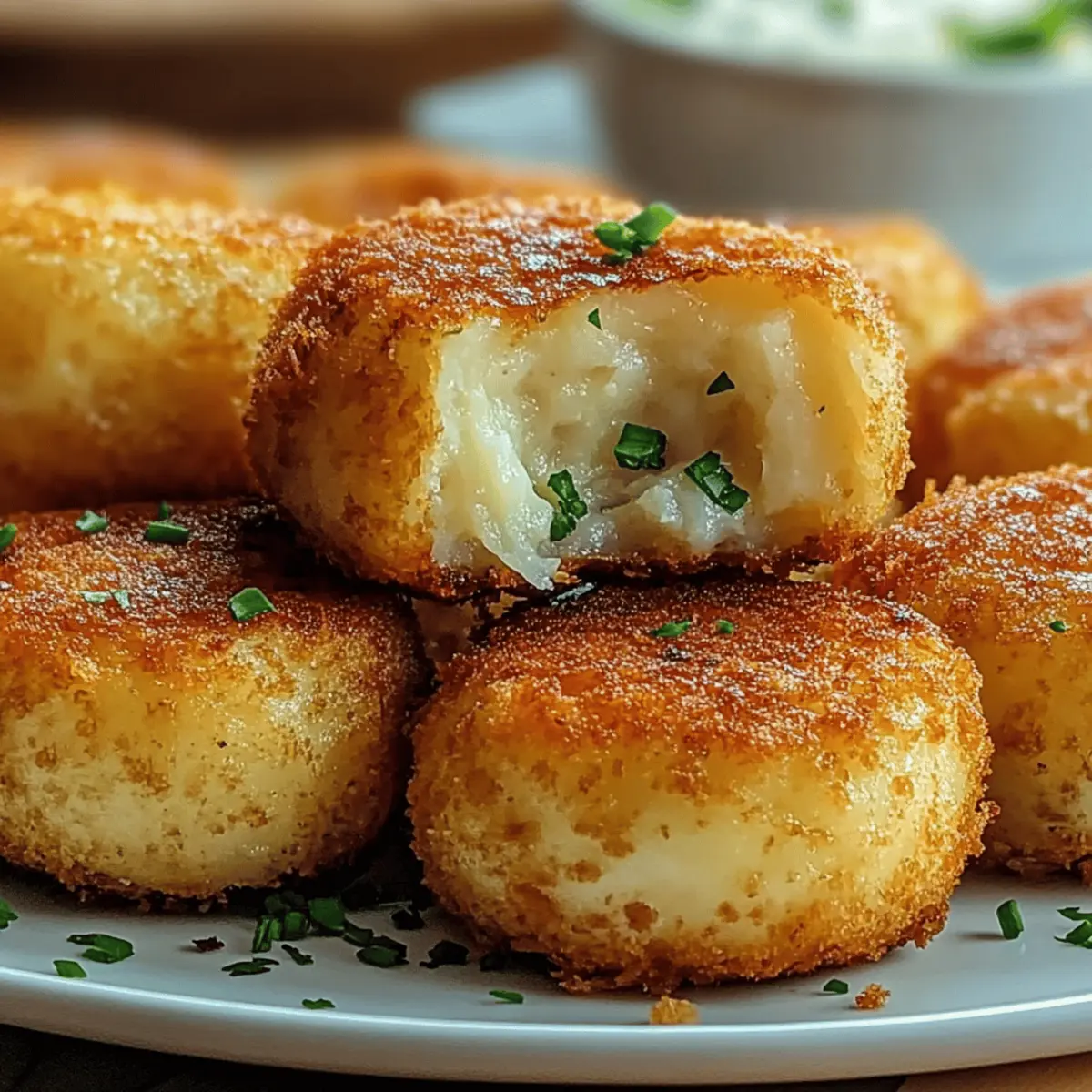 Creamy Potato Croquettes