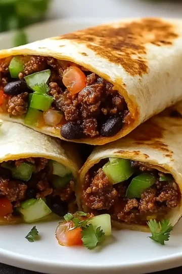 Beefy Burritos