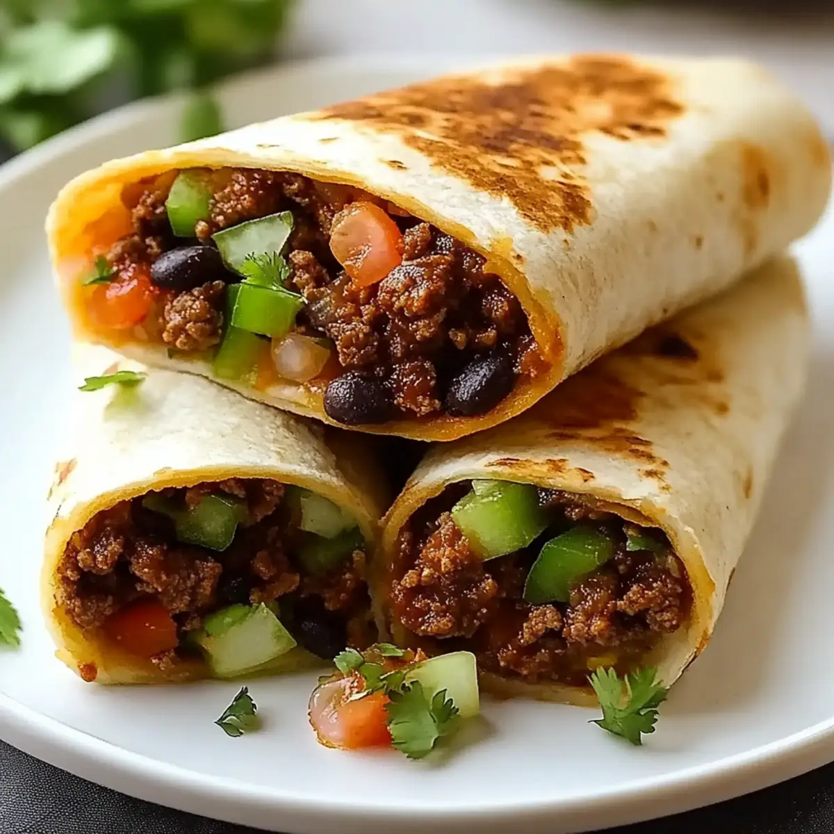 Beefy Burritos