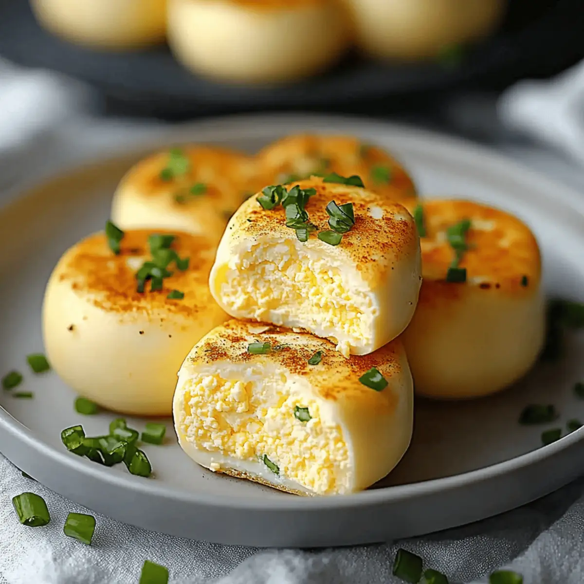 Cheesy Cottage Cheese Egg Bites