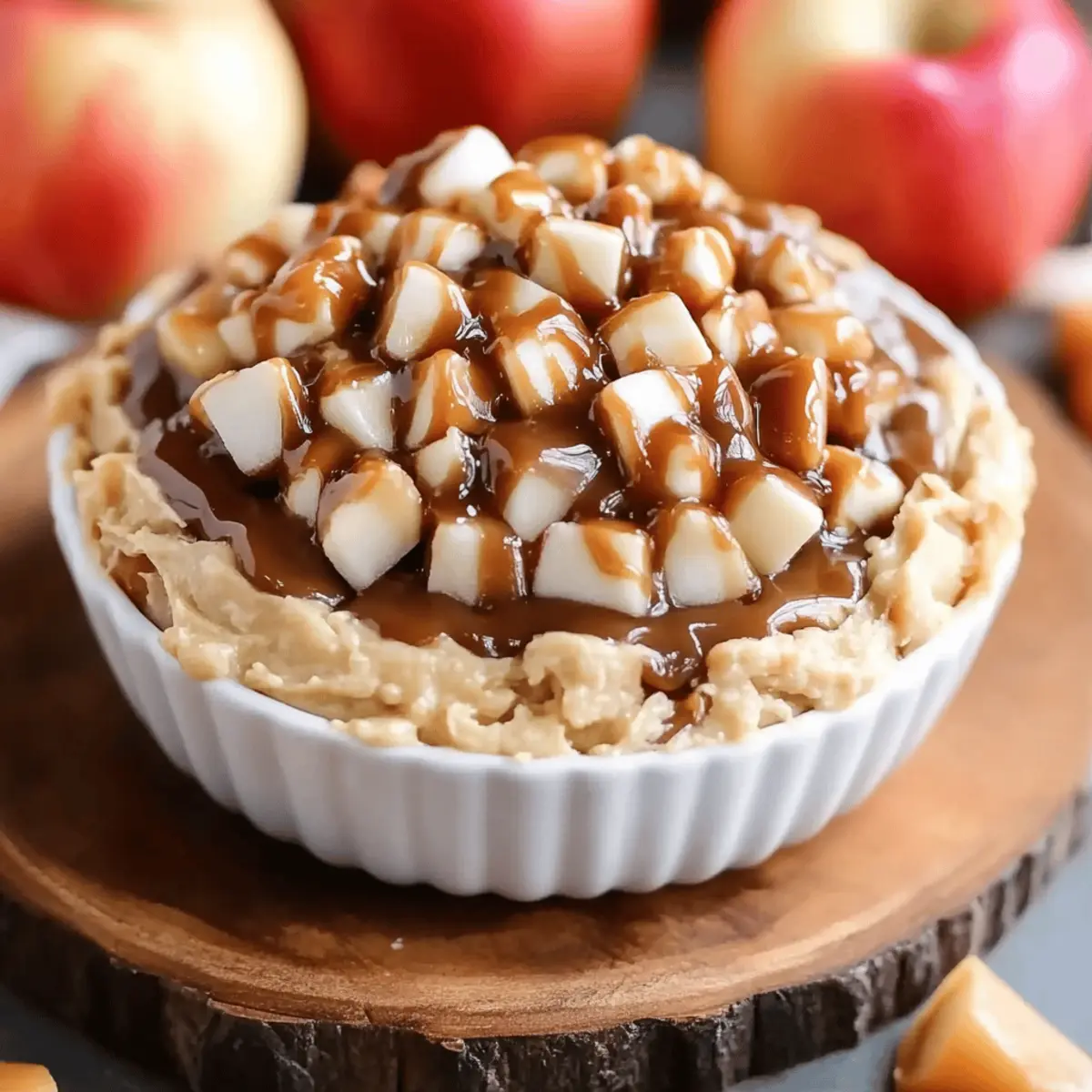 Snickers Caramel Apple Dip