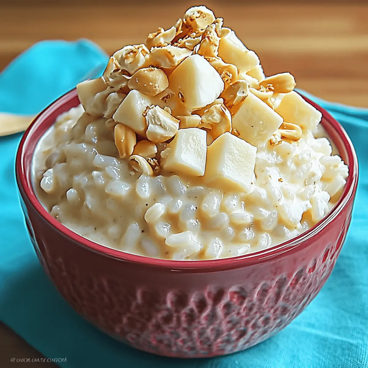 Hawaiian Rice Pudding