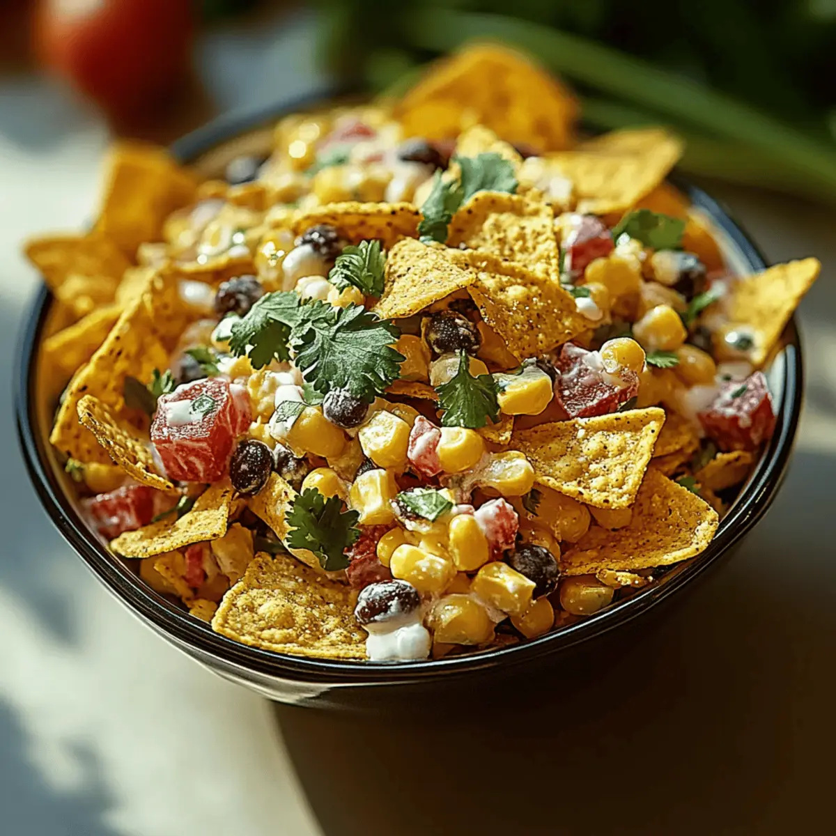 Creamy Frito Corn Salad