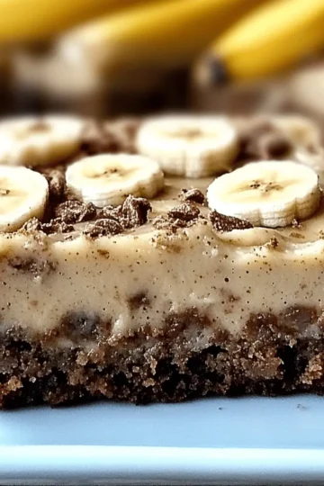 Moist Banana Bread Brownies
