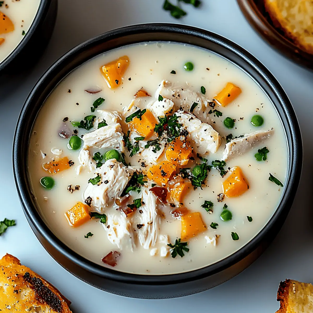 Creamy Crack Chicken Soup